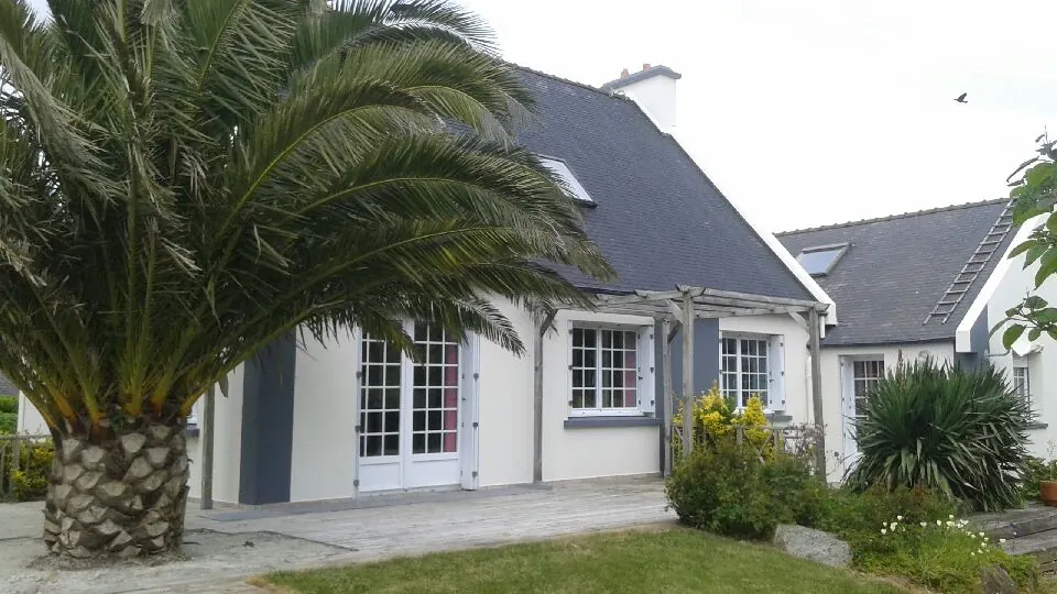Ravalement d'une maison