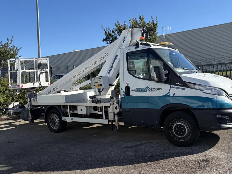 Notre camion nacelle pour les travaux en hauteur