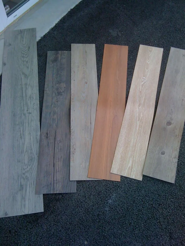 Sol PVC en lames imitation parquet